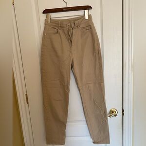 H&M High Rise Tan Women's Jeans